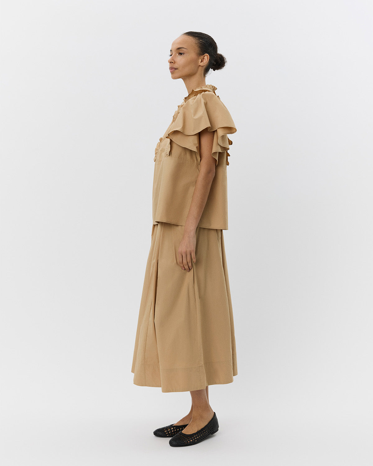 Sofie Schnoor WOMEN MERLYSW BLUSE Bluse 7012 Camel