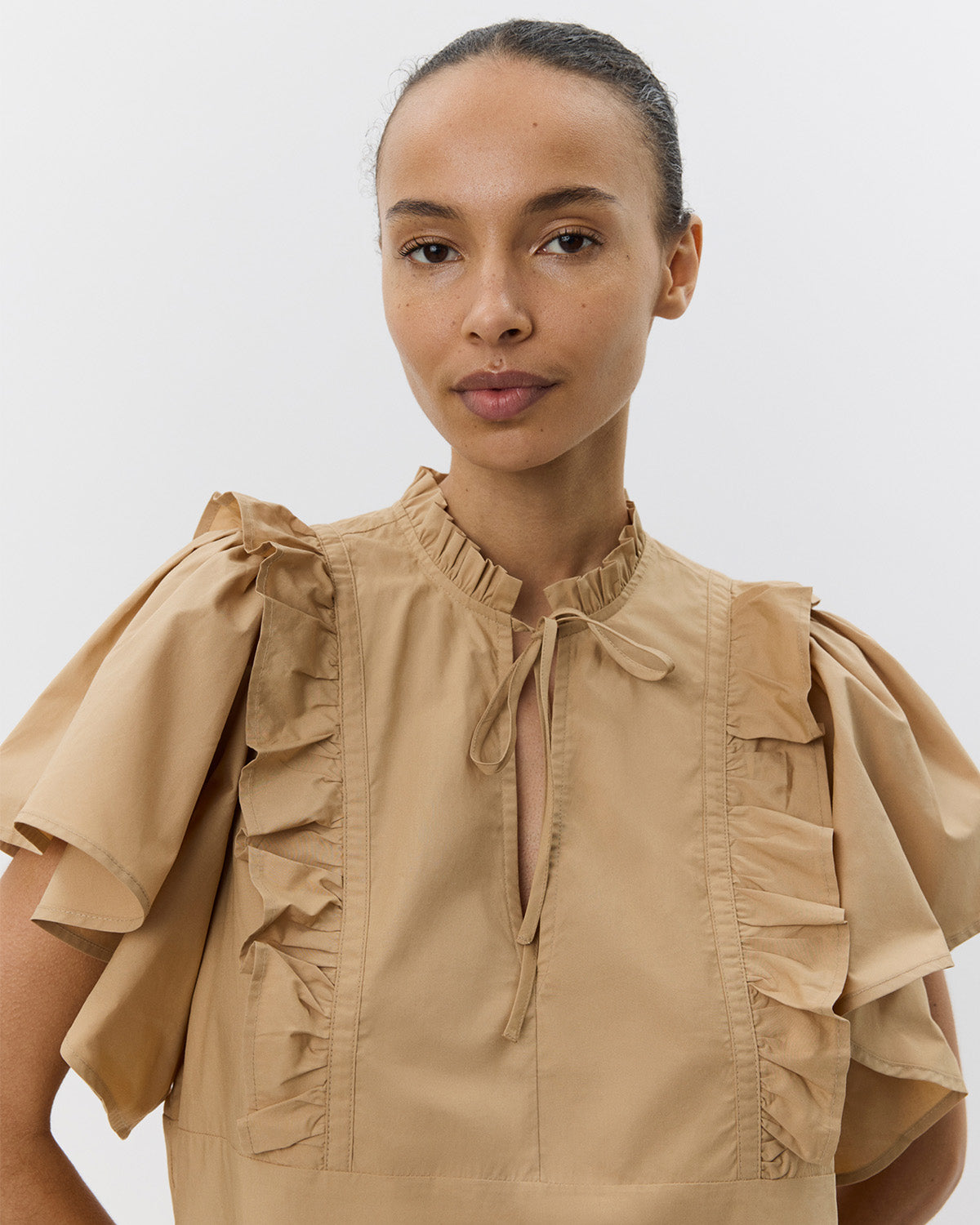 Sofie Schnoor WOMEN MERLYSW BLUSE Bluse 7012 Camel