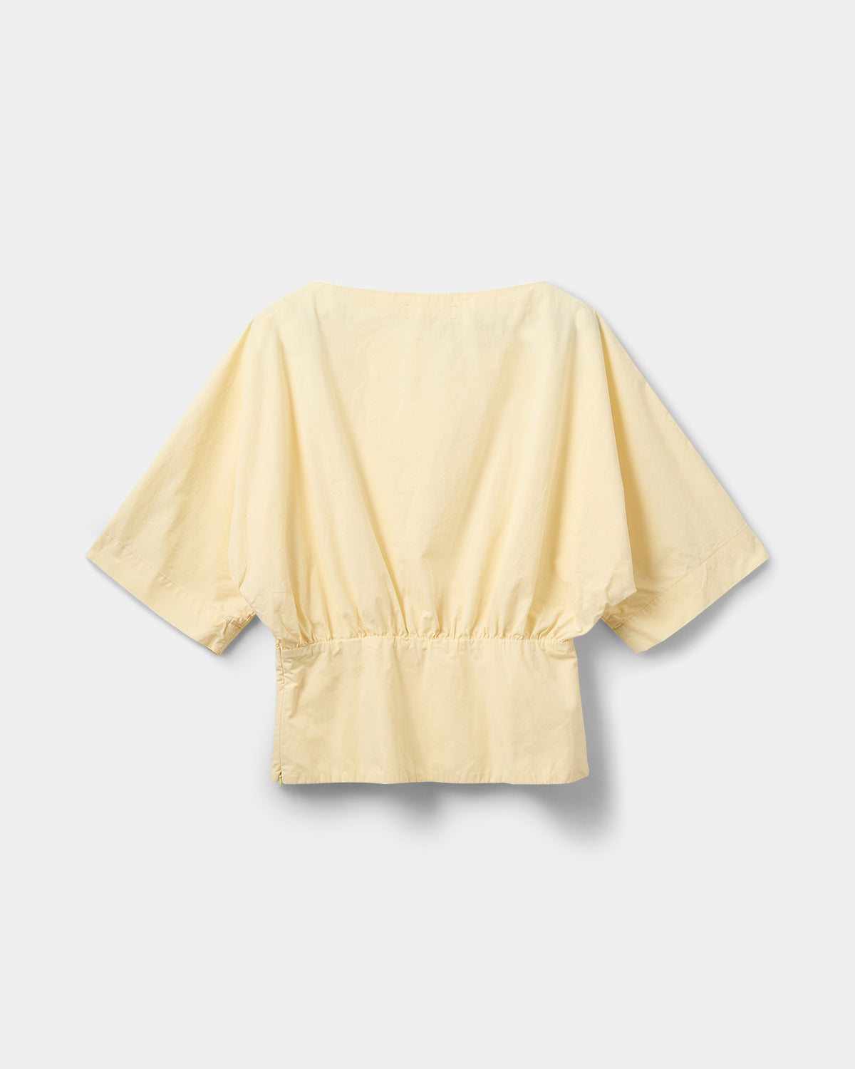Sofie Schnoor WOMEN MIKKASW HALS MED BÅD UDSKÆRING BLUSE Bluse 2026 Light yellow