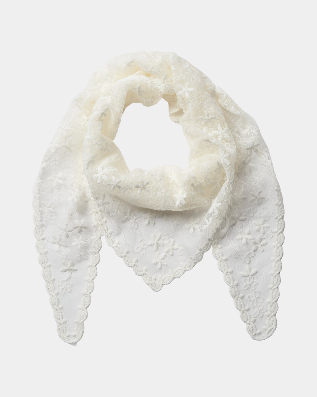 MINASY scarf in Off White | Accessories | SOFIE SCHNOOR