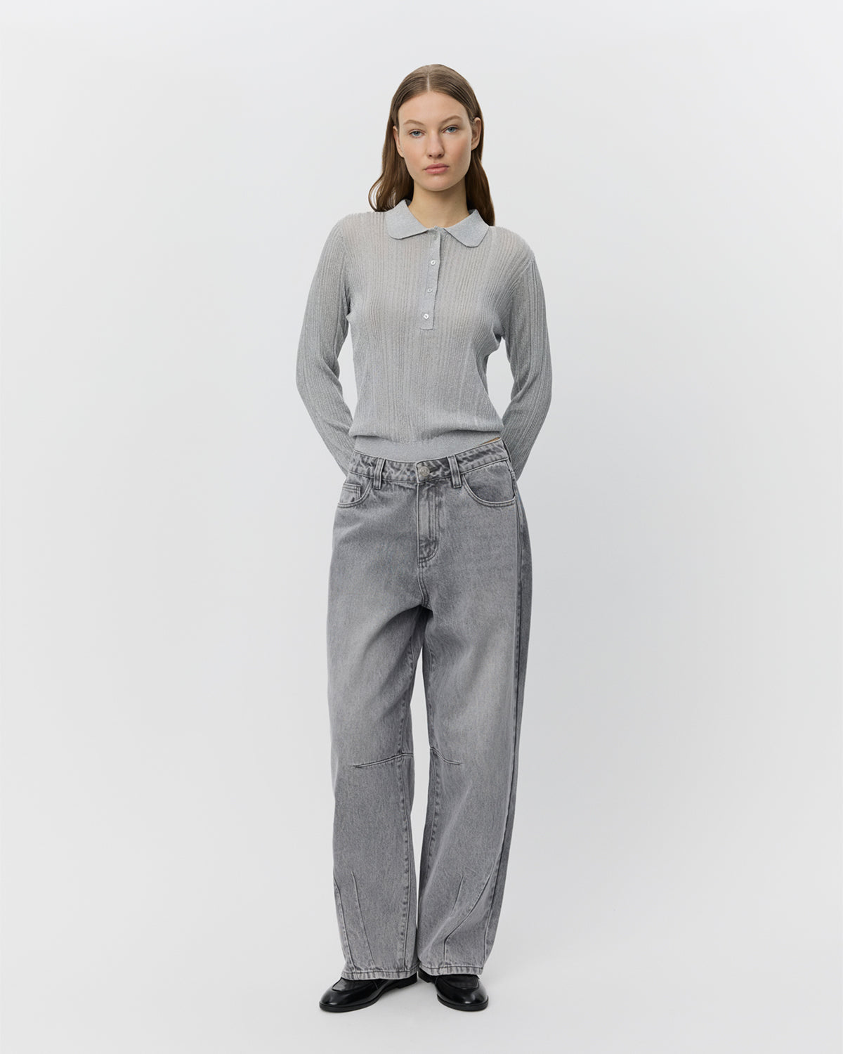 Sofie Schnoor WOMEN MINDYSW STRIK Strik 8037 Silver