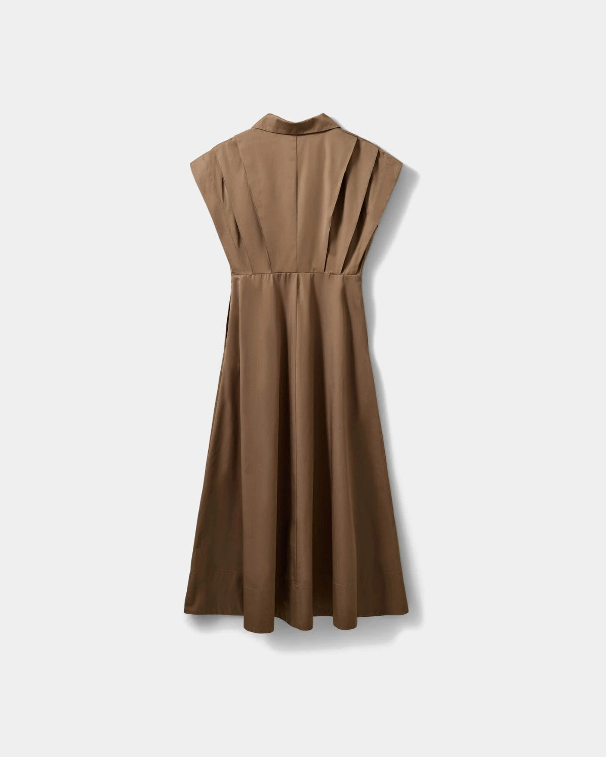 Sofie Schnoor WOMEN MINERASW LANG KJOLE MED LÆG Kjole 9099 Middle Brown