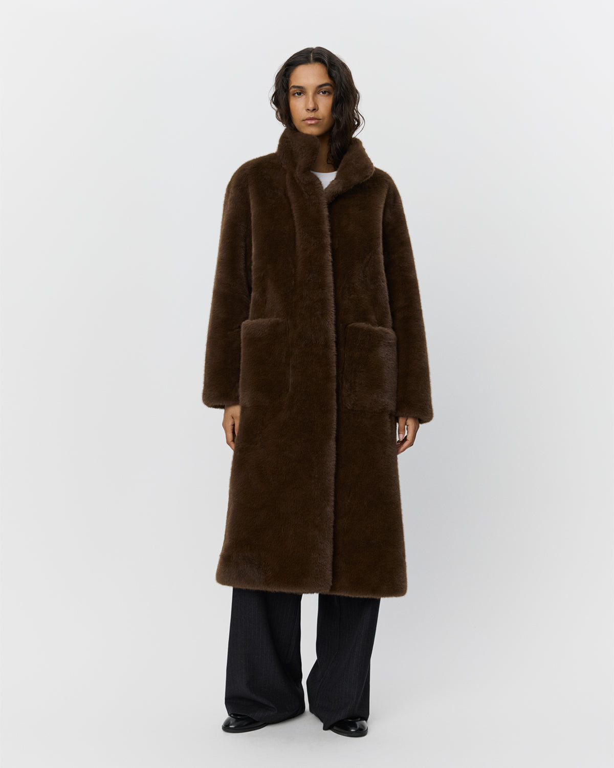 Sofie Schnoor WOMEN MONASW FRAKKE Frakke 7052 Brown