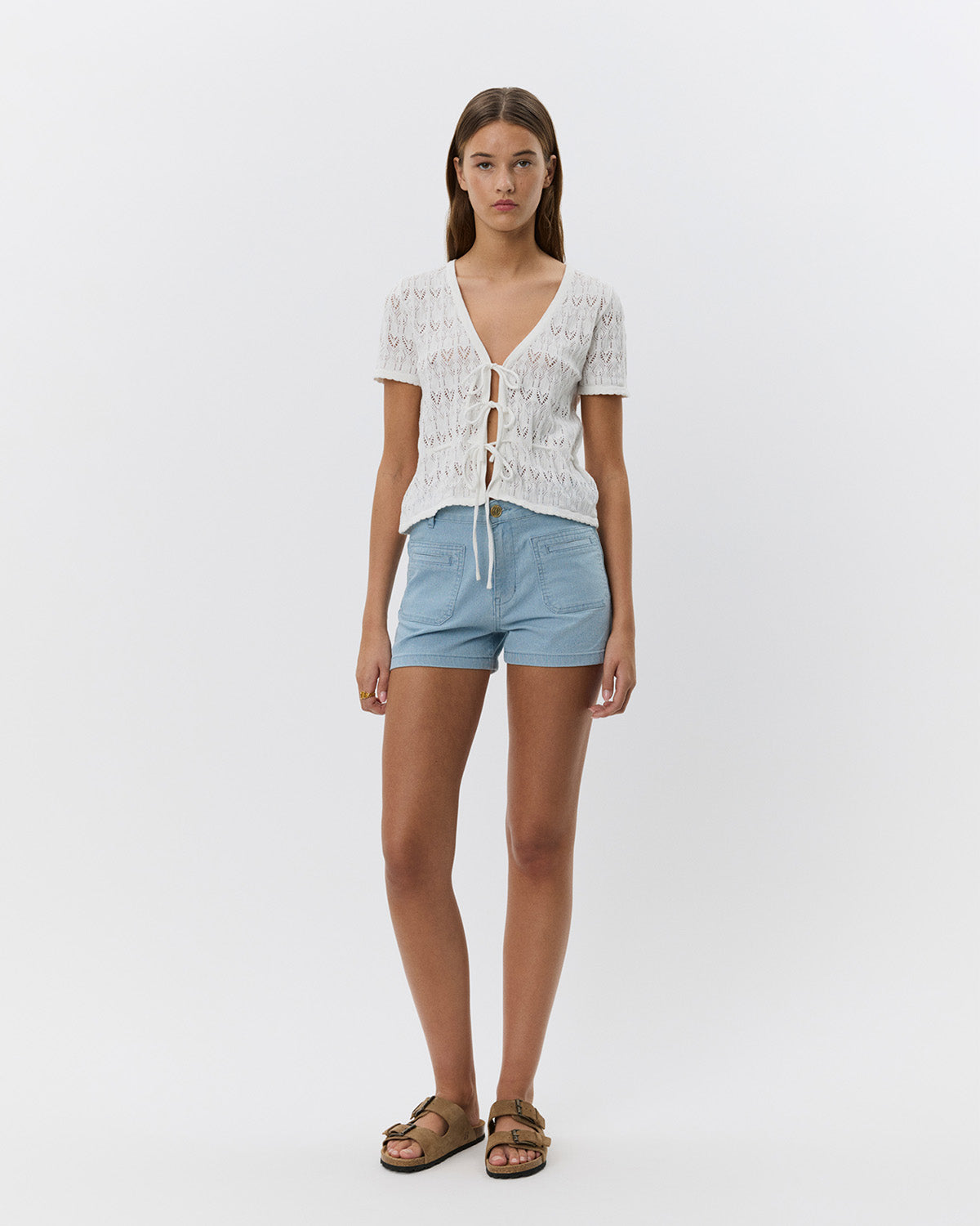 Sofie Schnoor WOMEN NAPLESSW SHORTS Shorts 5002 Denim blue