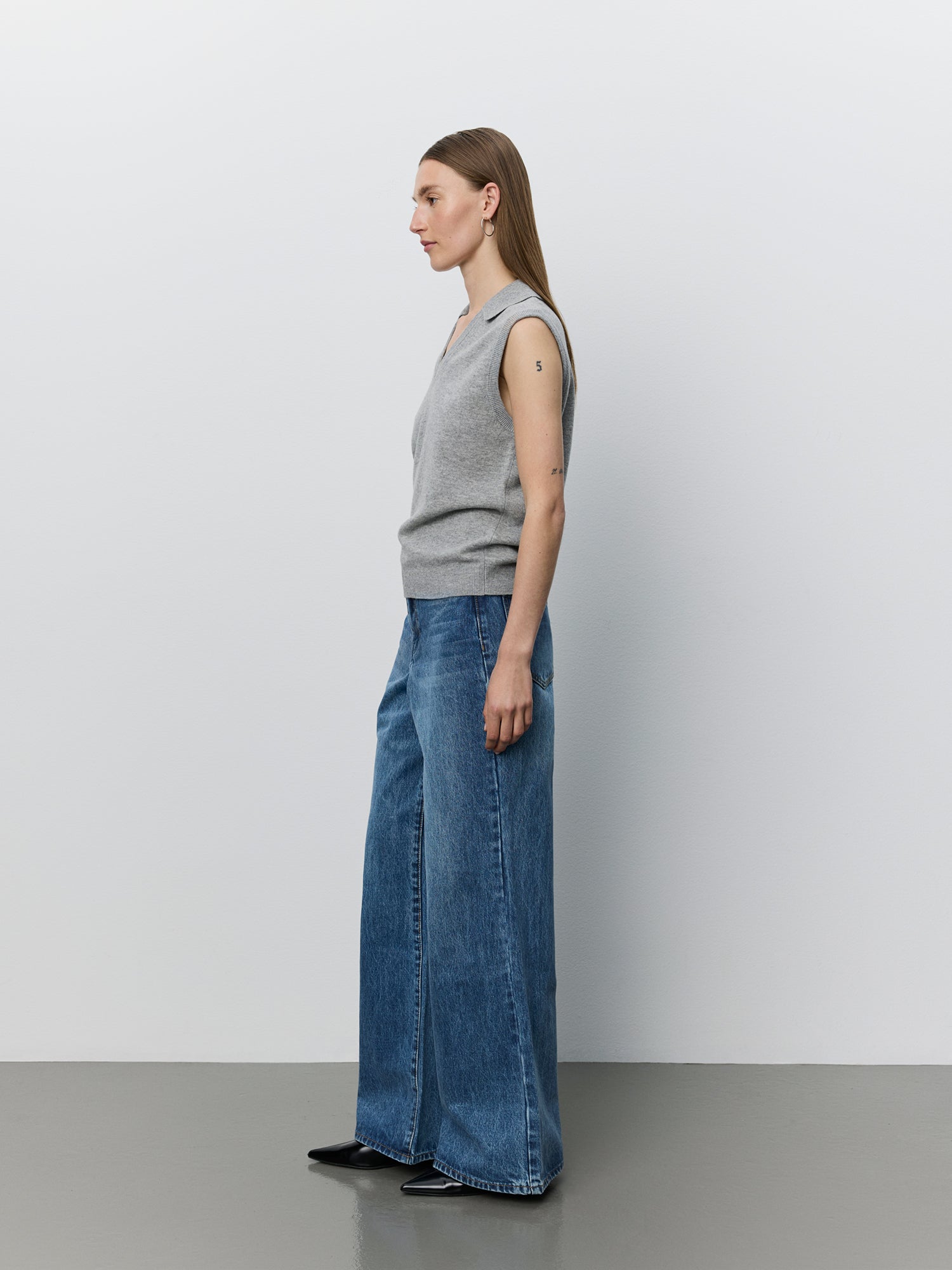 Sofie Schnoor WOMEN NAPOLISW HØJTALJEDE JEANS Jeans 5086 Light denim blue