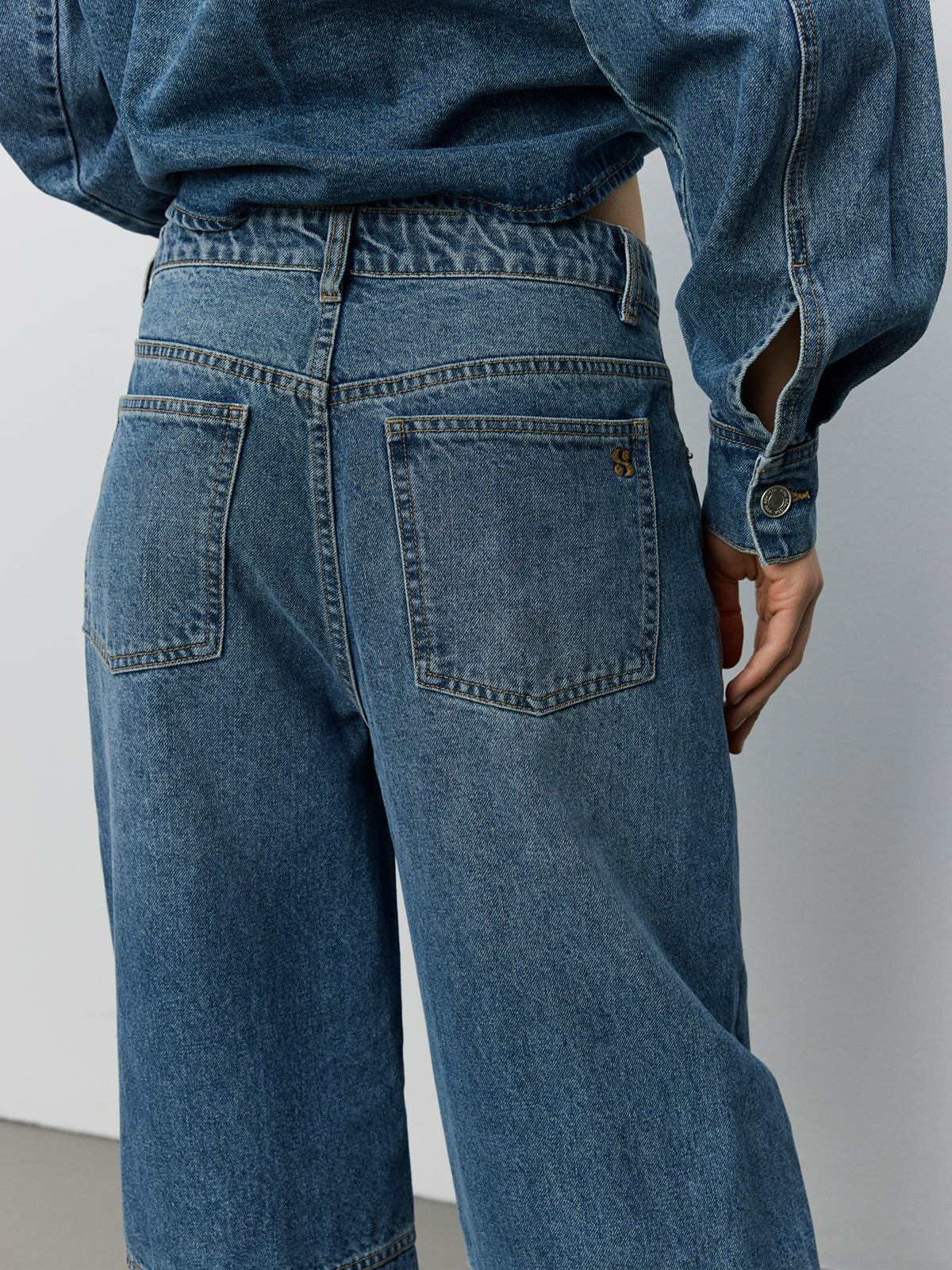 Sofie Schnoor WOMEN NASHIMASW DENIM SKJORTE Skjorte 5002 Denim blue