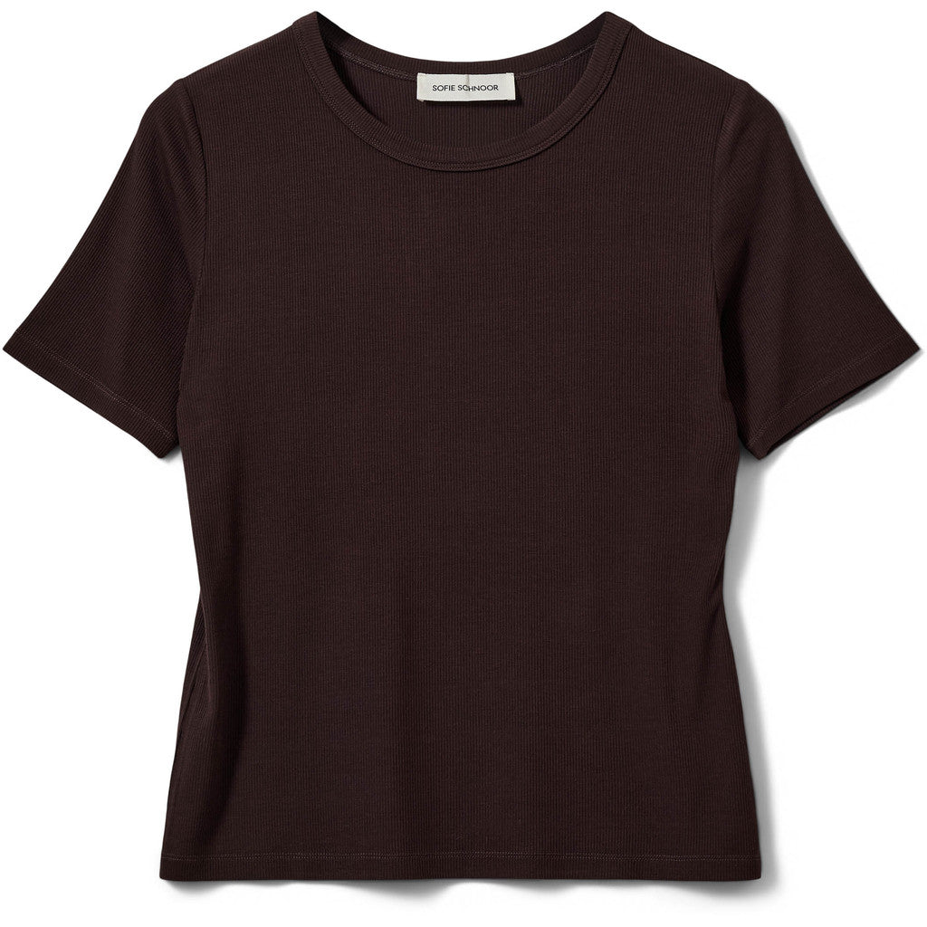Sofie Schnoor WOMEN NATALIASW T-SHIRT T-shirt 7168 Dark Plum