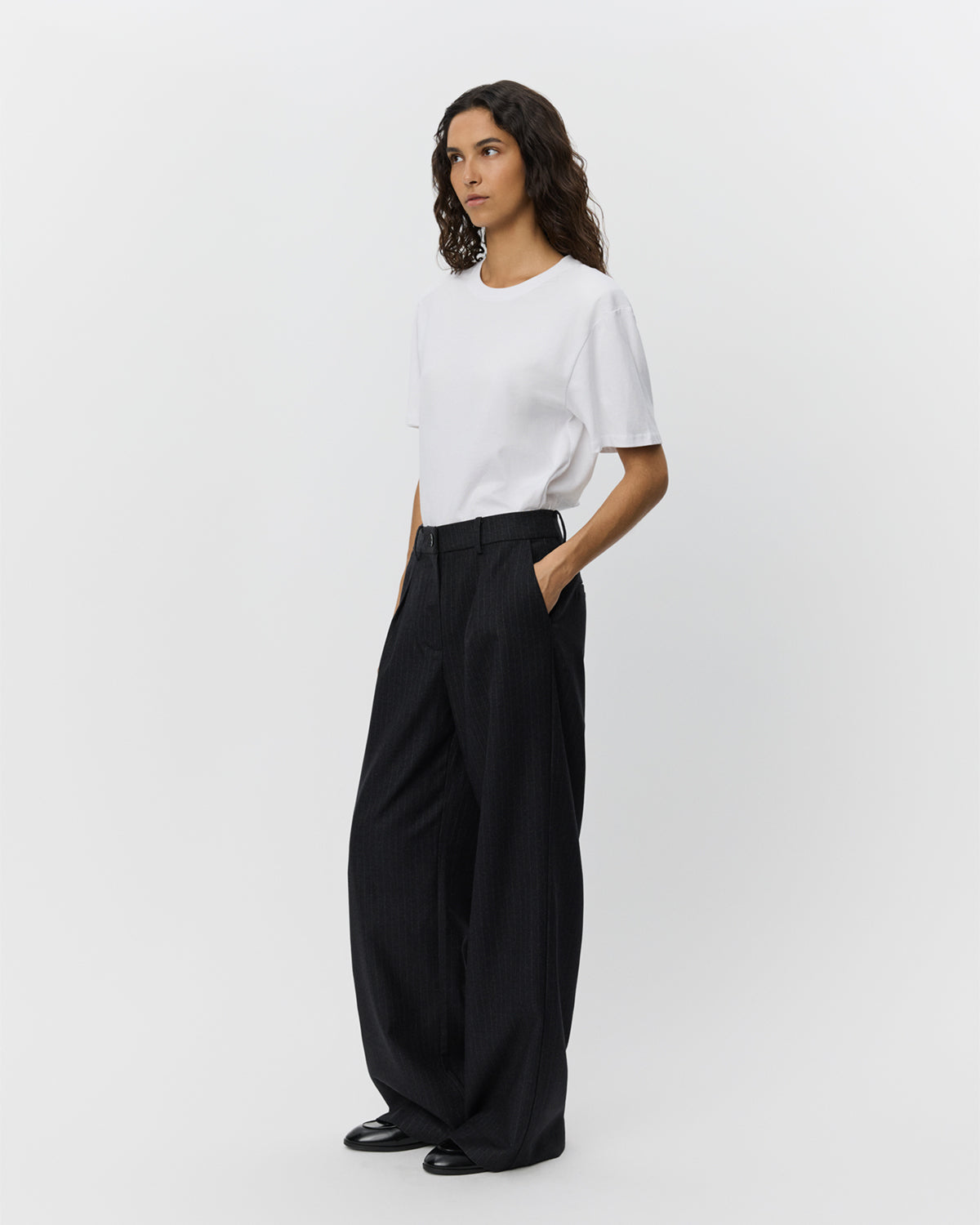 Sofie Schnoor WOMEN NATHALIASW TROUSERS Trousers 1000 Black
