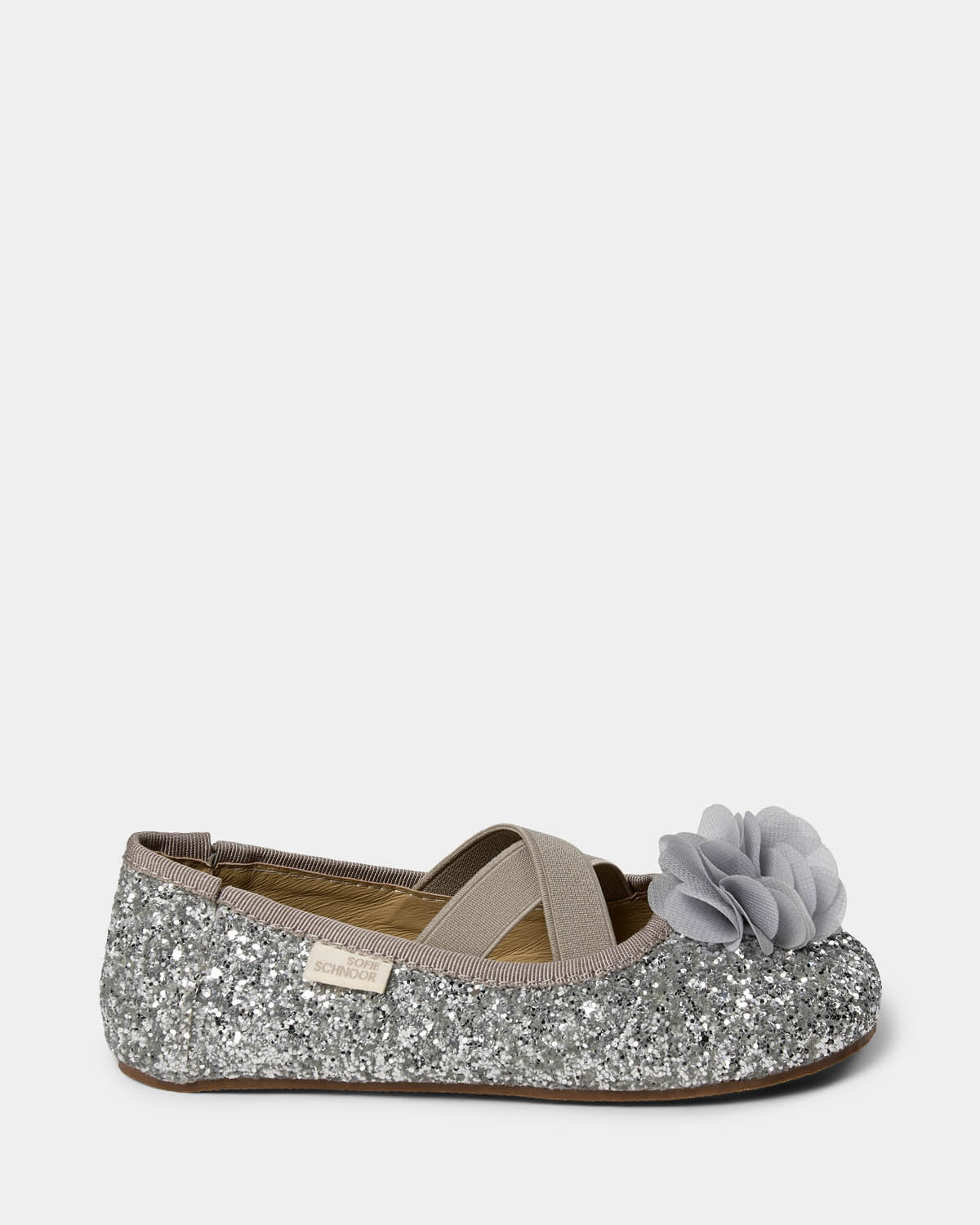 Sofie Schnoor KIDS NELIASK INDOOR SHOE Hjemmesko 8005 Silver