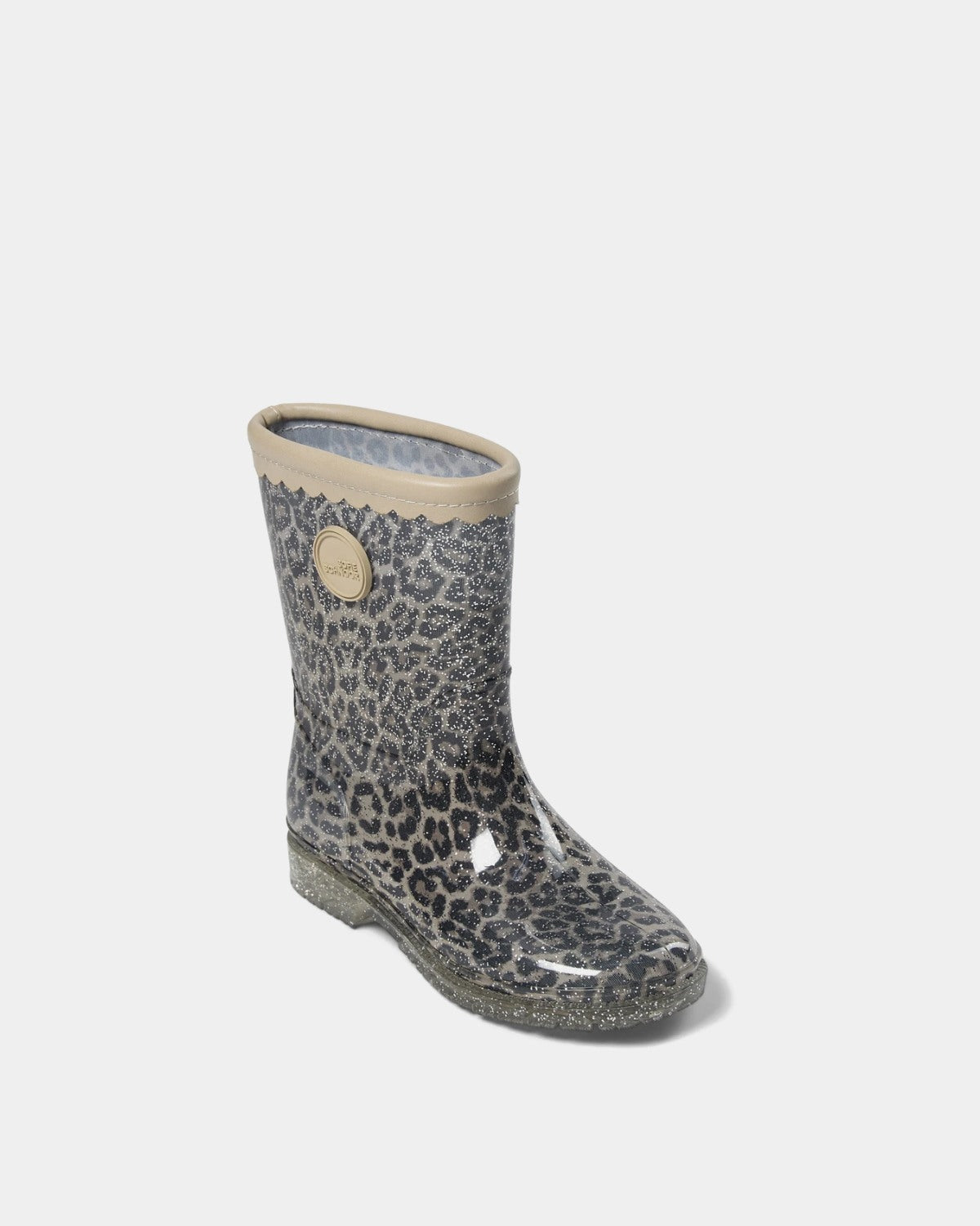 Sofie Schnoor KIDS NILLESK GUMMISTØVLE Gummistøvle 9137 AOP Beige Leopard