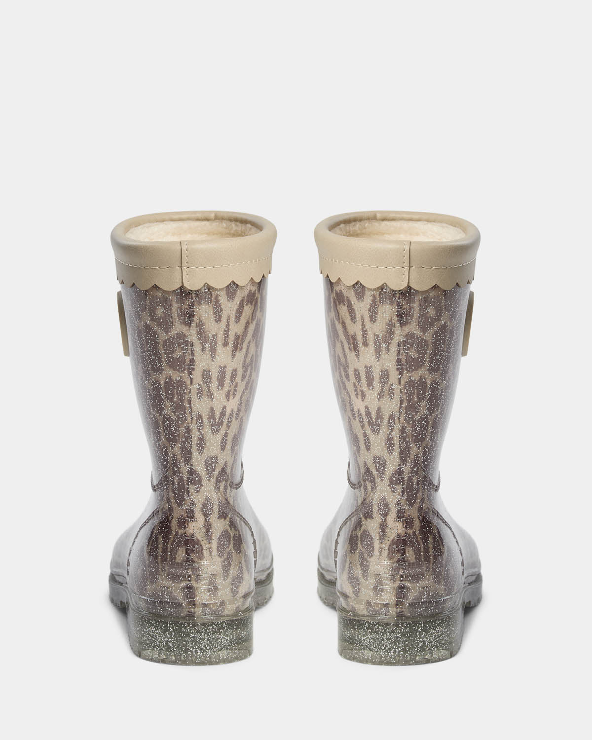 Sofie Schnoor KIDS NILLESK GUMMISTØVLE Gummistøvle 9137 AOP Beige Leopard