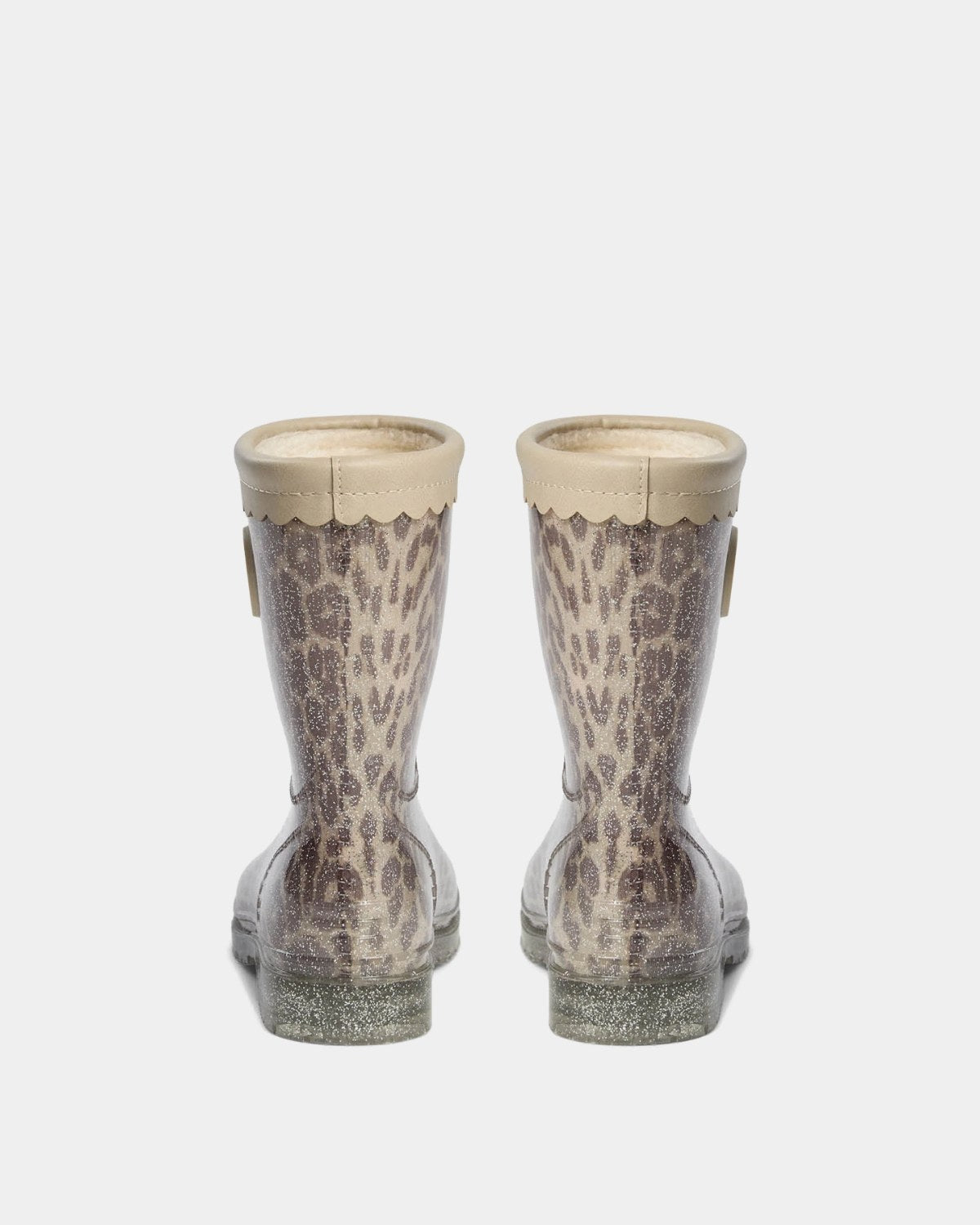 Sofie Schnoor KIDS NILLESK GUMMISTØVLE Gummistøvle 9137 AOP Beige Leopard