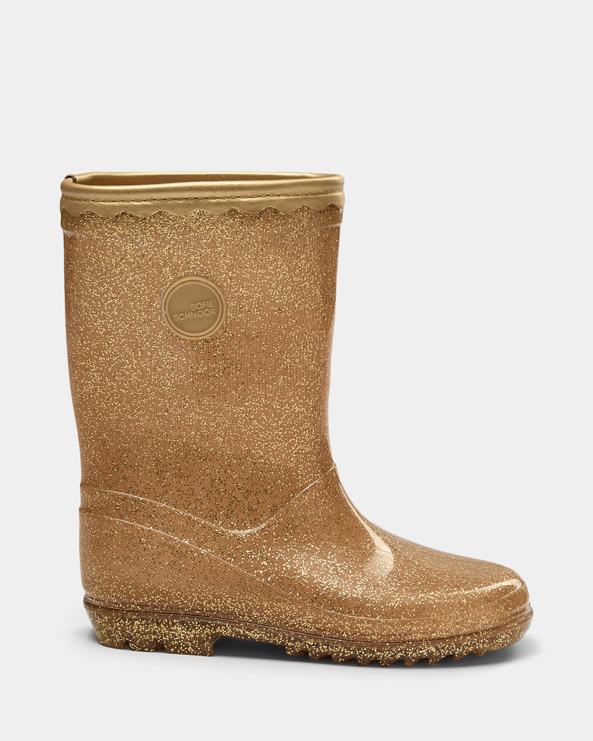 Sofie Schnoor KIDS NILLESK GUMMISTØVLE UDEN FOR Gummistøvle 4027 Champagne