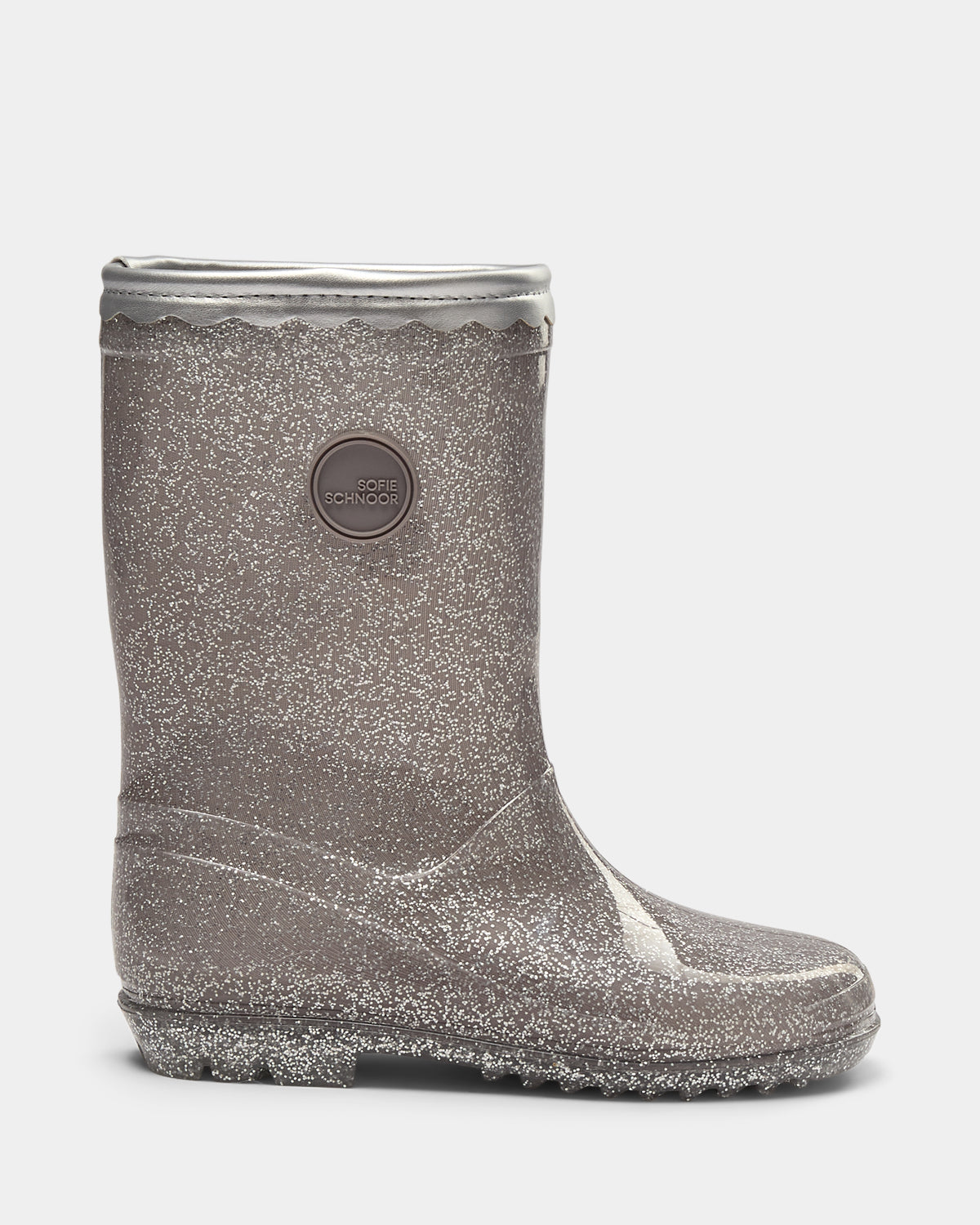 Sofie Schnoor KIDS NILLESK GUMMISTØVLE UDEN FOR Gummistøvle 8005 Silver