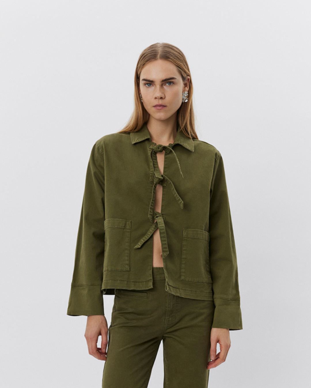 Sofie Schnoor WOMEN NITASW JAKKE Jakke 9003 Khaki Army