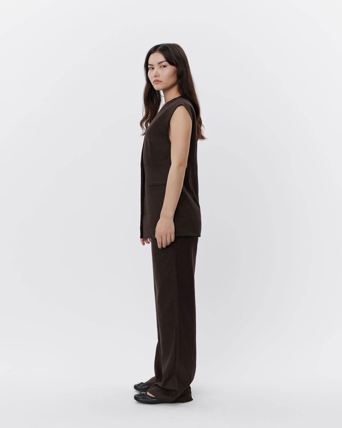 Sofie Schnoor WOMEN OLIVESW TROUSERS Trousers 7113 Brown Striped