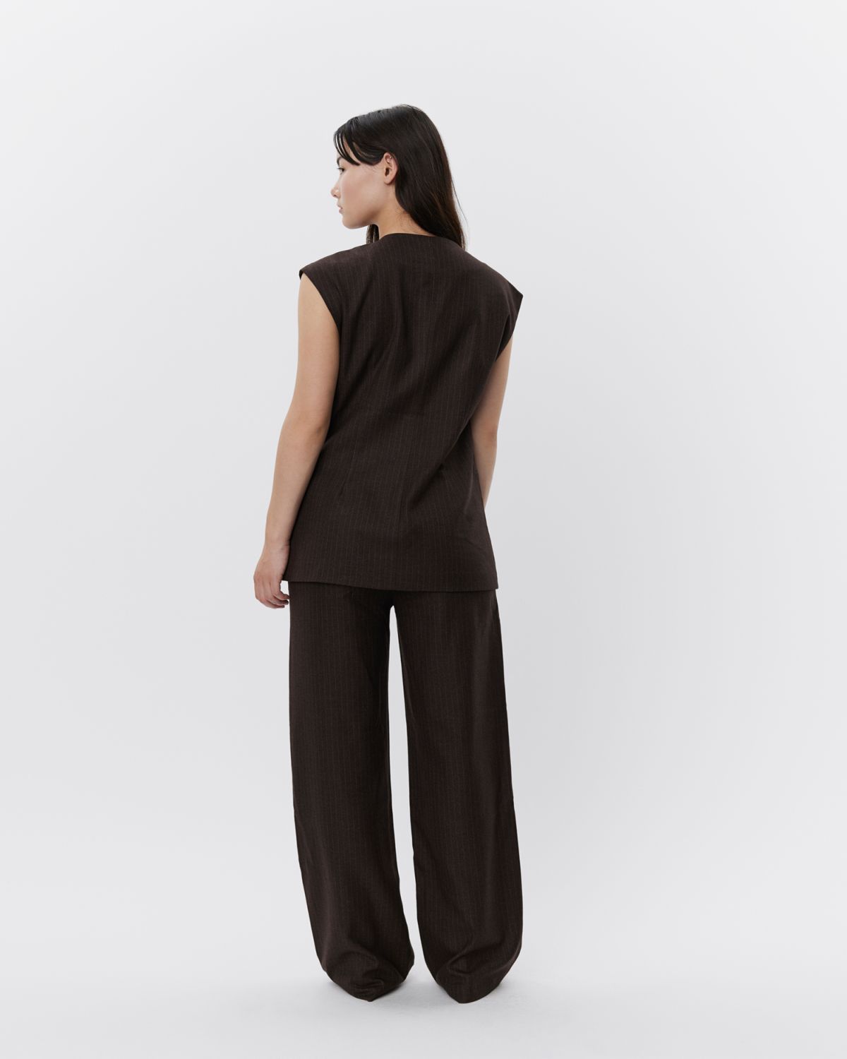 Sofie Schnoor WOMEN OLIVESW TROUSERS Trousers 7113 Brown Striped