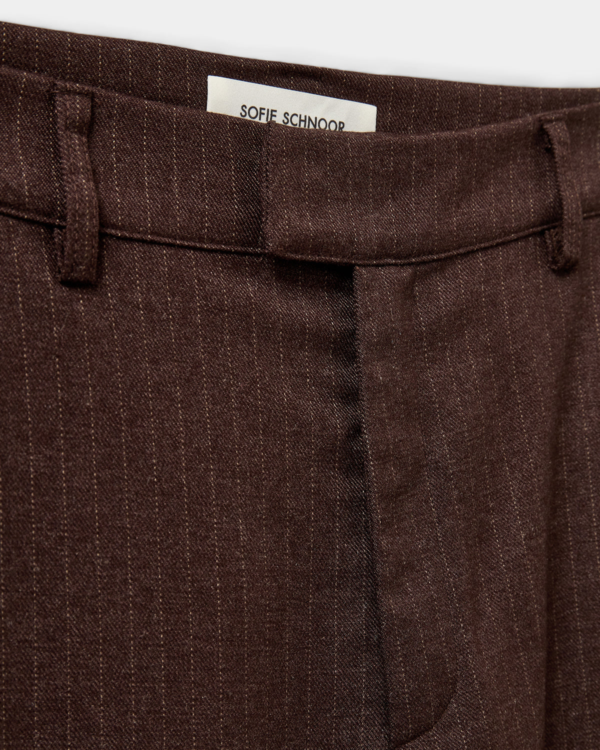Sofie Schnoor WOMEN OLIVESW TROUSERS Trousers 7113 Brown Striped