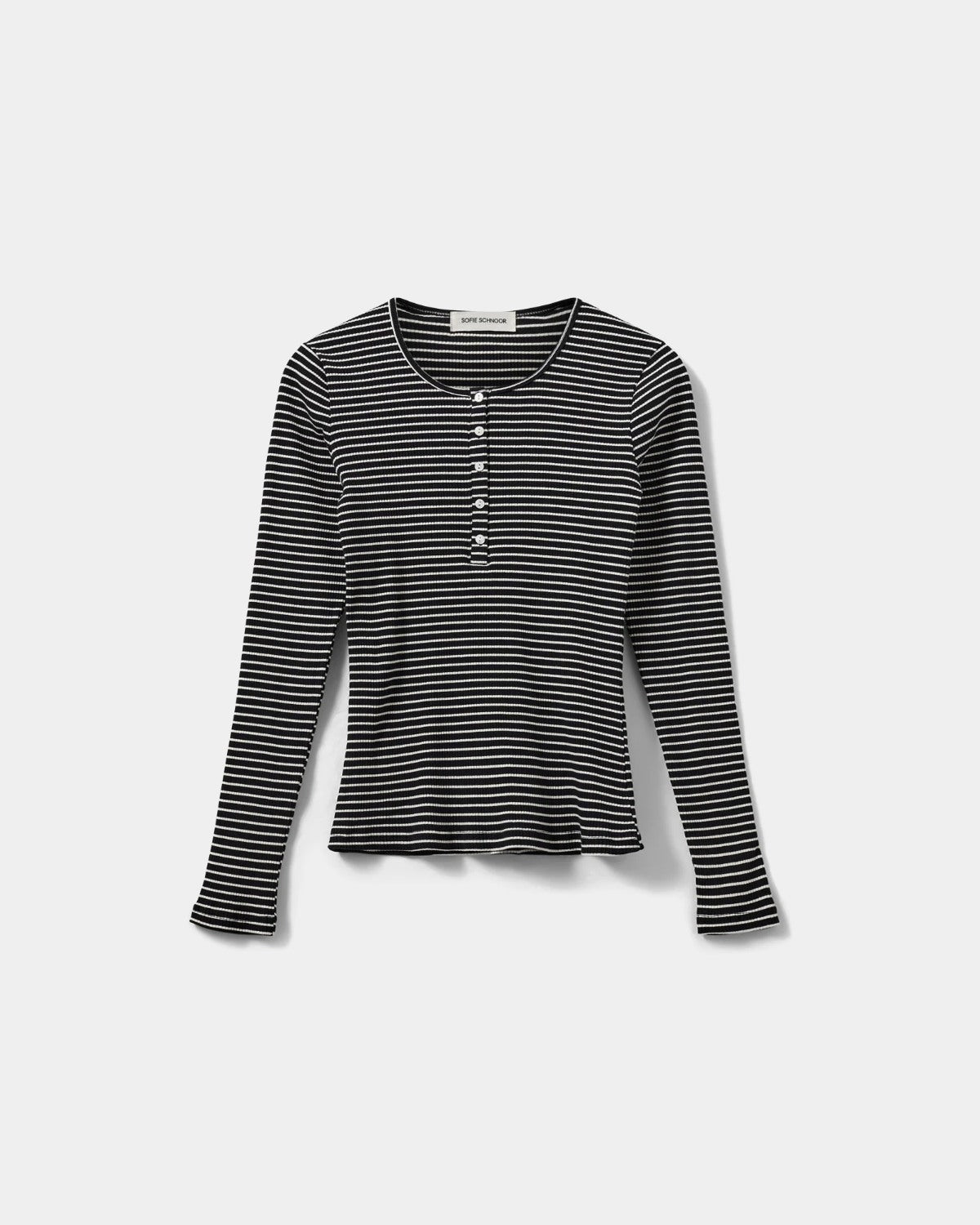 Sofie Schnoor WOMEN PAXSW T-SHIRT LANGÆRMET T-shirt lang ærmet 0140 Off White Striped