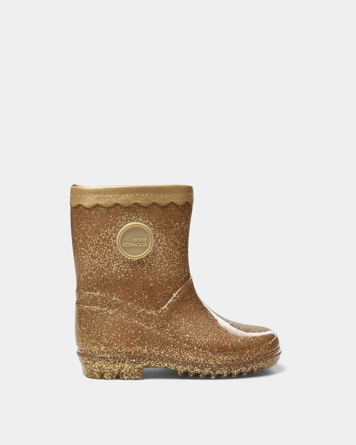Sofie Schnoor KIDS PERLASK GUMMISTØVLE MED FOR Gummistøvle 4027 Champagne