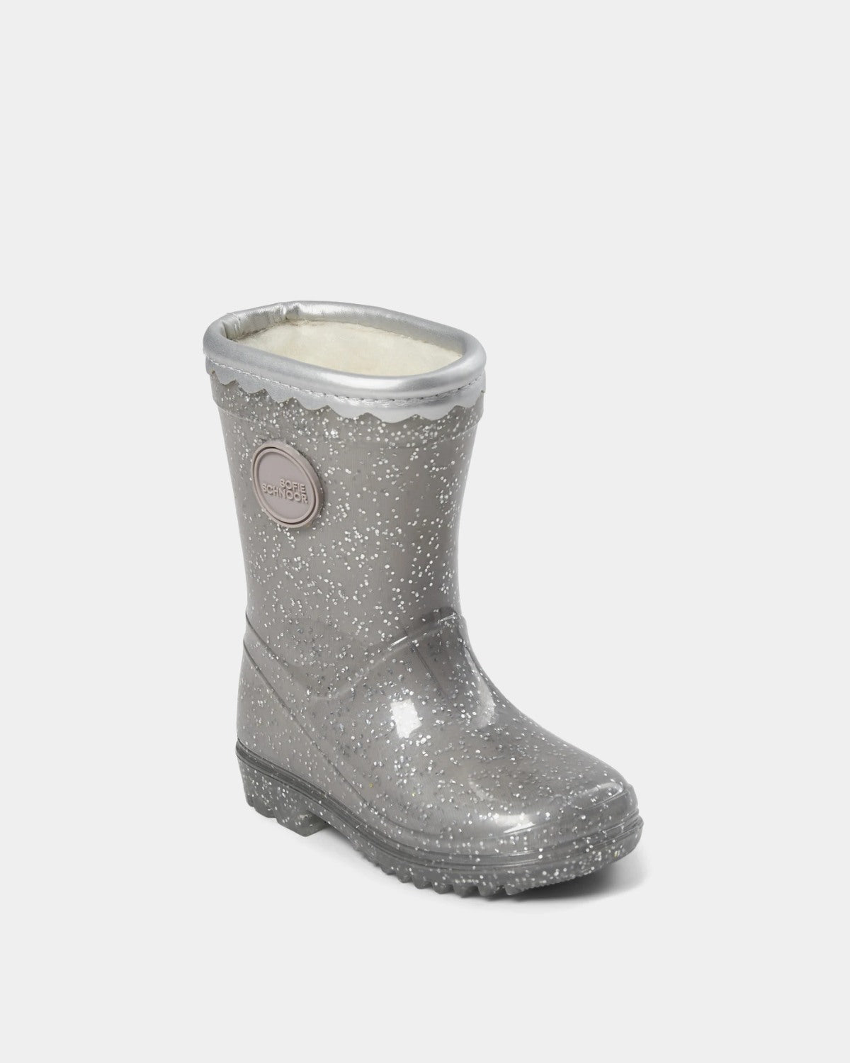 Sofie Schnoor KIDS PERLASK GUMMISTØVLE MED FOR Gummistøvle 8005 Silver