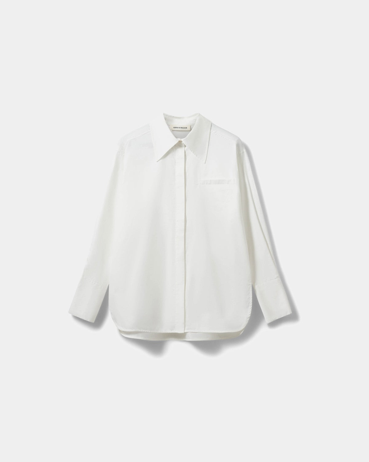 Sofie Schnoor WOMEN PERLASW POPLIN SKJORTE Skjorte 0101 Off white