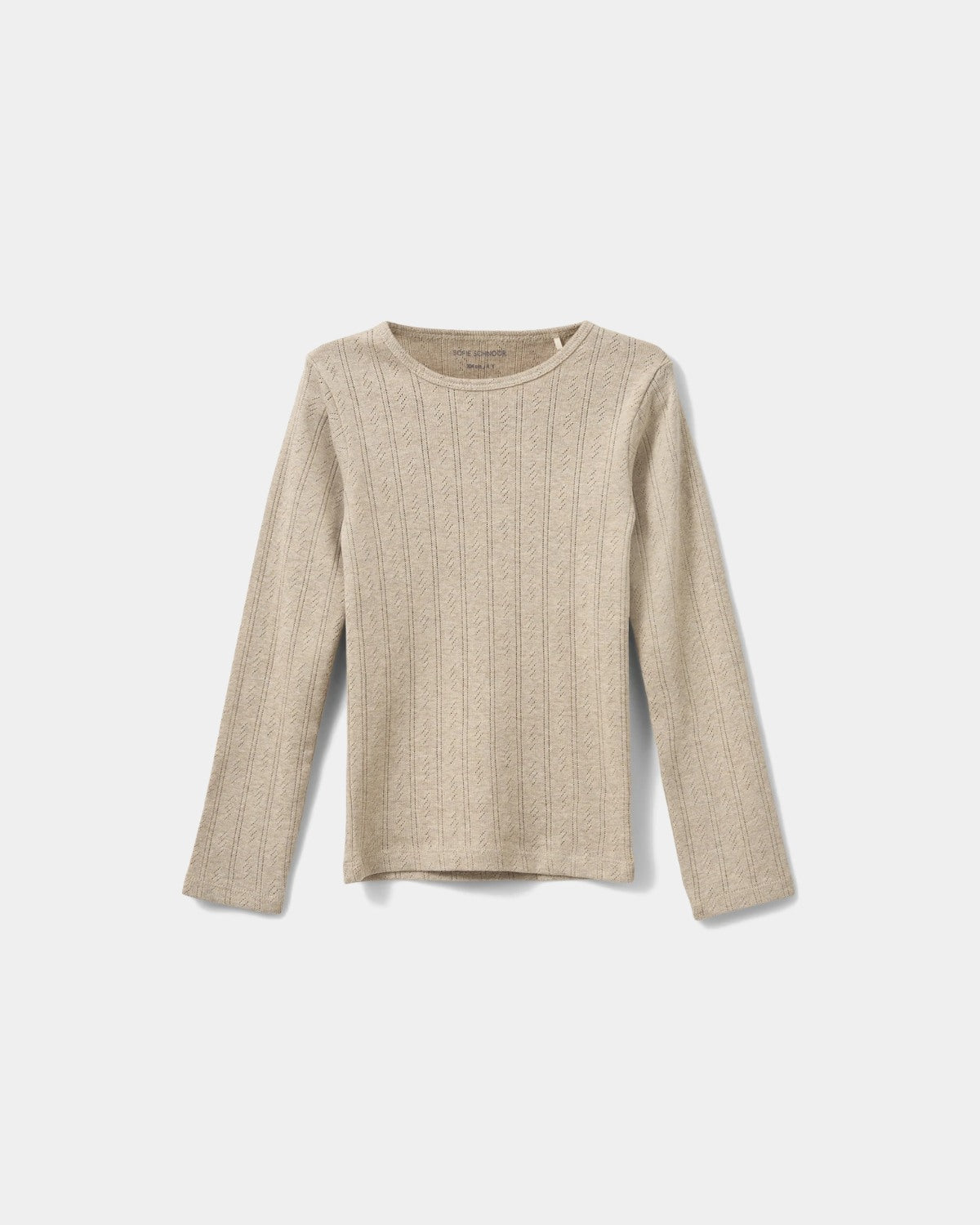 Sofie Schnoor KIDS PETRICIASK T-SHIRT LANGÆRMET T-shirt lang ærmet 7015 Beige