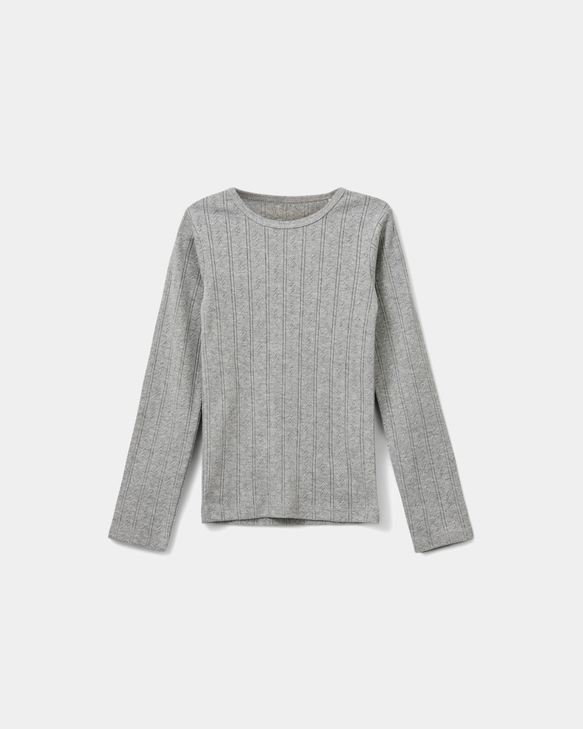 Sofie Schnoor KIDS PETRICIASK T-SHIRT LANGÆRMET T-shirt lang ærmet 8000 Grey mel