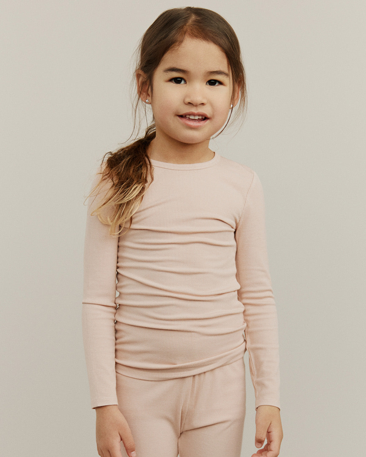 Sofie Schnoor KIDS PETRICIASK T-SHIRT LONG SLEEVE T-shirt Long Sleeve 4068 Light rose