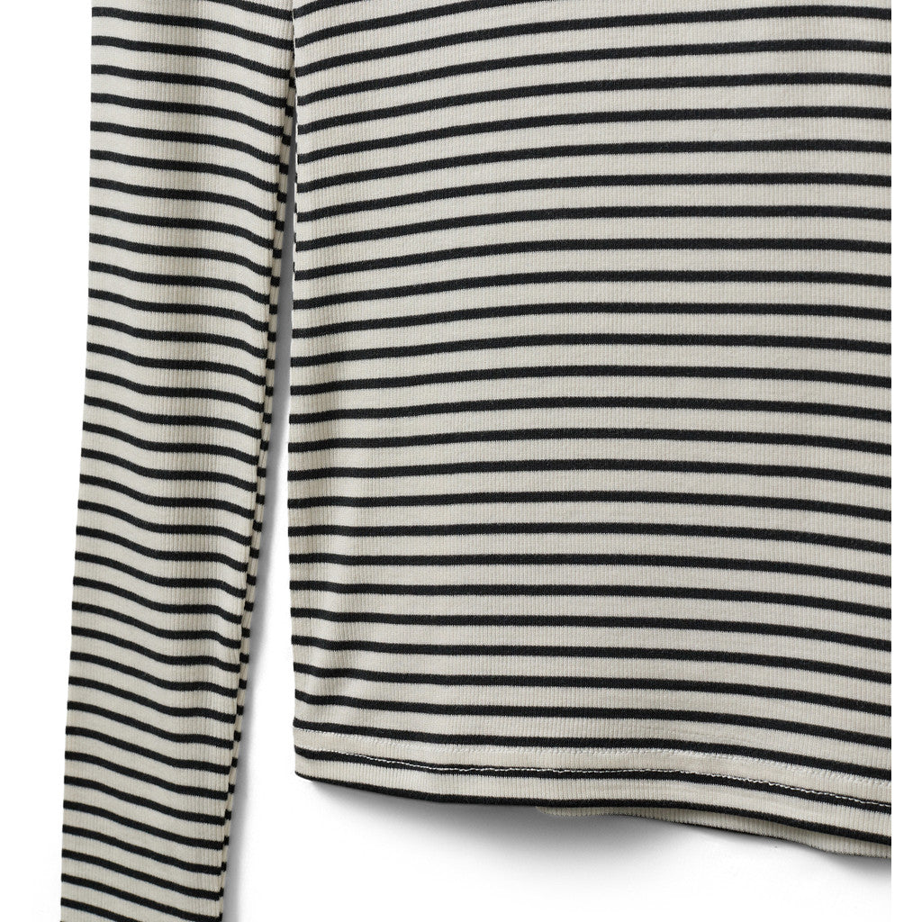 Sofie Schnoor WOMEN PETRICIASW STRIBE T-SHIRT LANGÆRMET T-shirt lang ærmet 0104 Off white