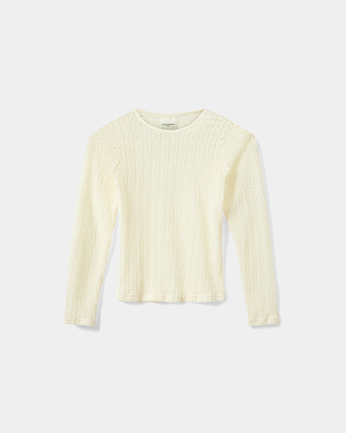 Sofie Schnoor YOUNG PETRISY T-SHIRT LANGÆRMET T-shirt lang ærmet 0101 Off white