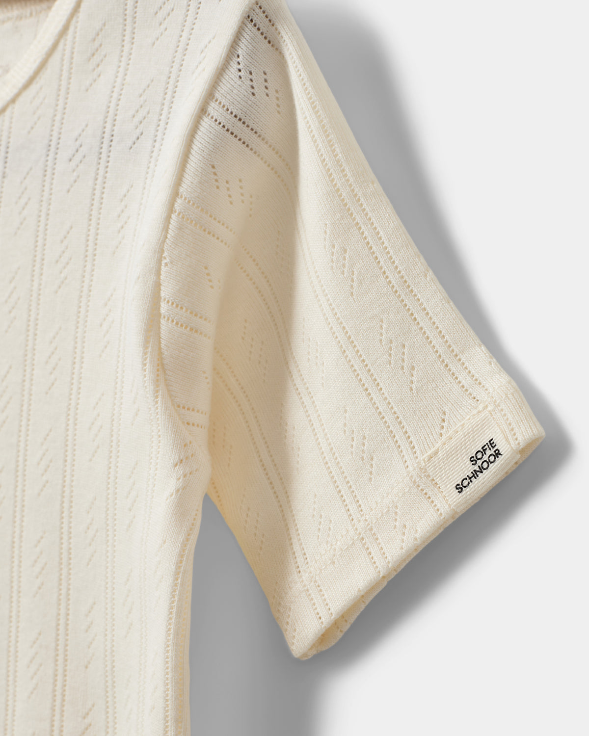 Sofie Schnoor KIDS PIPERSK T-SHIRT T-shirt 0109 Off White