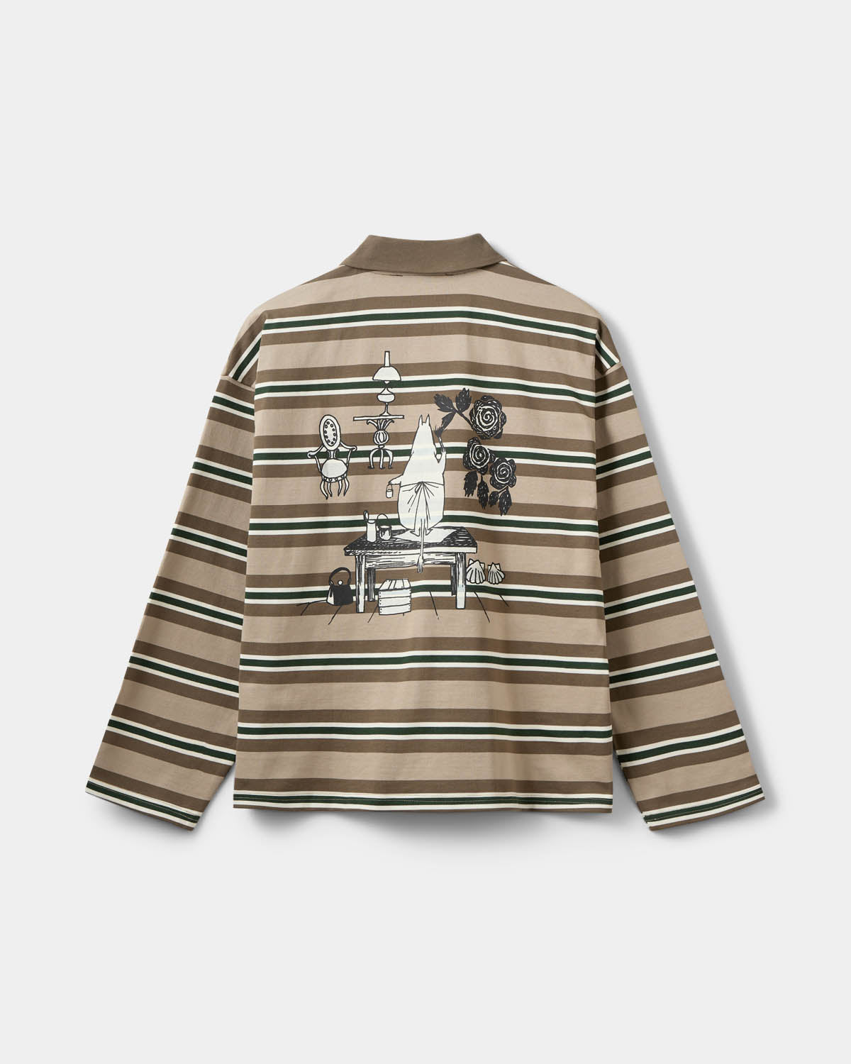 Sofie Schnoor WOMEN PRIASW MOOMIN LANGÆRMET POLO T-shirt lang ærmet 7113 Brown Striped