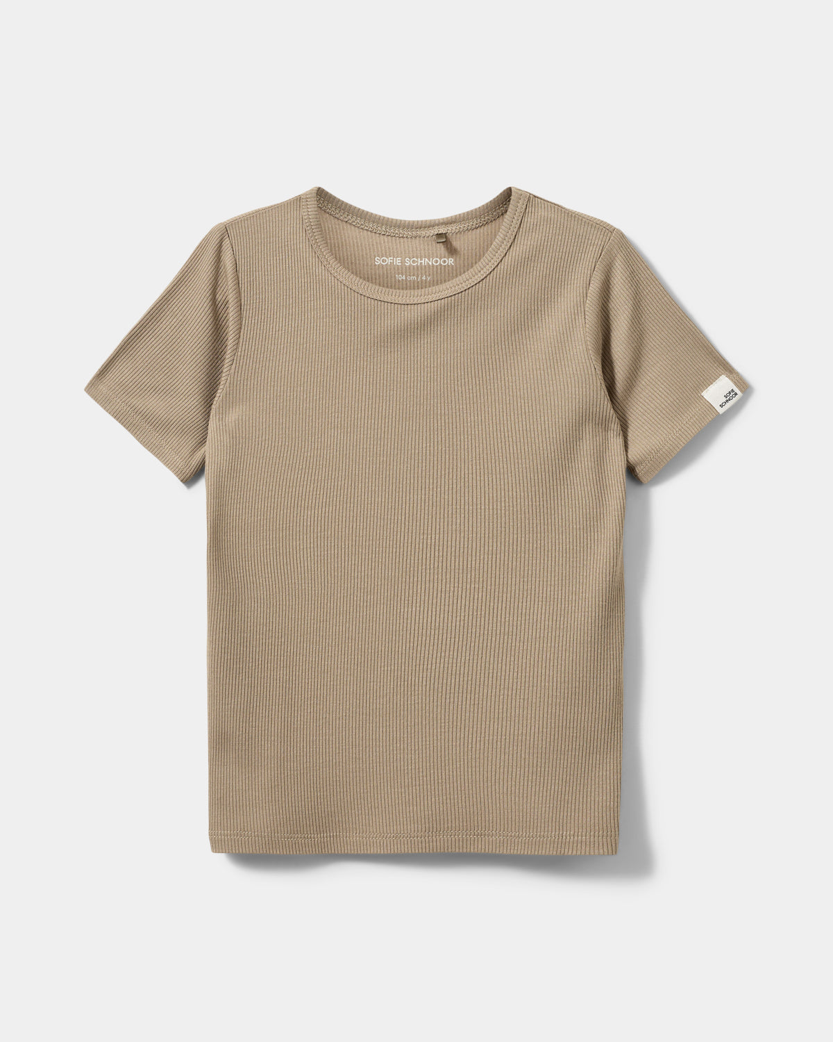 Sofie Schnoor KIDS PiperSK T-Shirt T-shirt 7152 Dark Sand