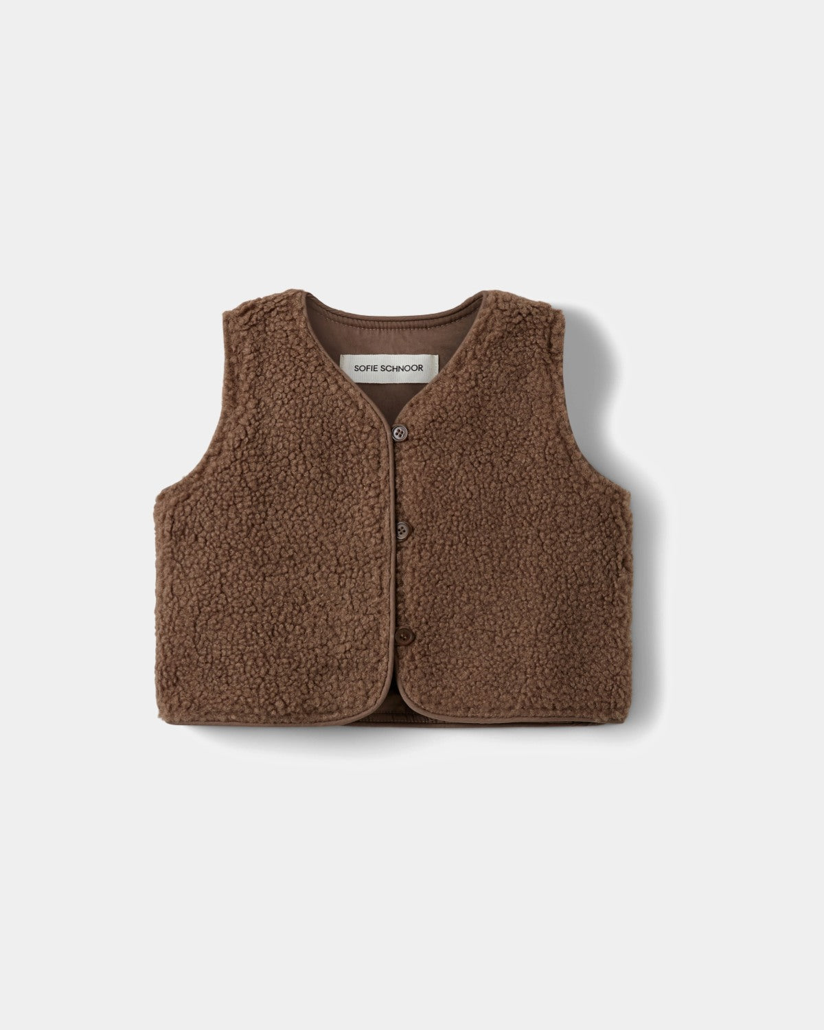 Sofie Schnoor KIDS REBAKB VEST Vest 7055 Light brown