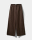 REINESW WIDE LEG TROUSERS - Brown