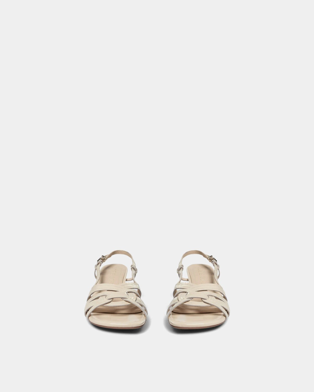Sofie Schnoor WOMEN ROSALINDSW PATENTLÆDER SKO Sko med hæl 0101 Off white
