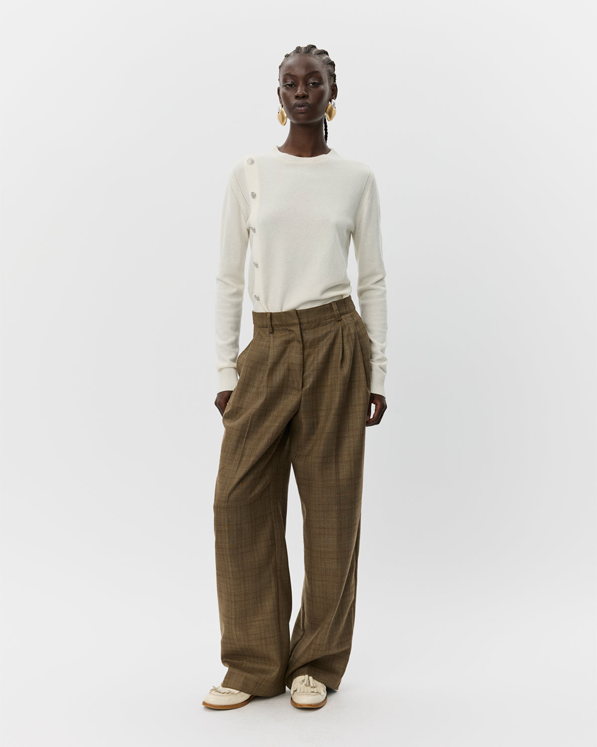 Sofie Schnoor WOMEN SAISW STRIK Strik 0101 Off white