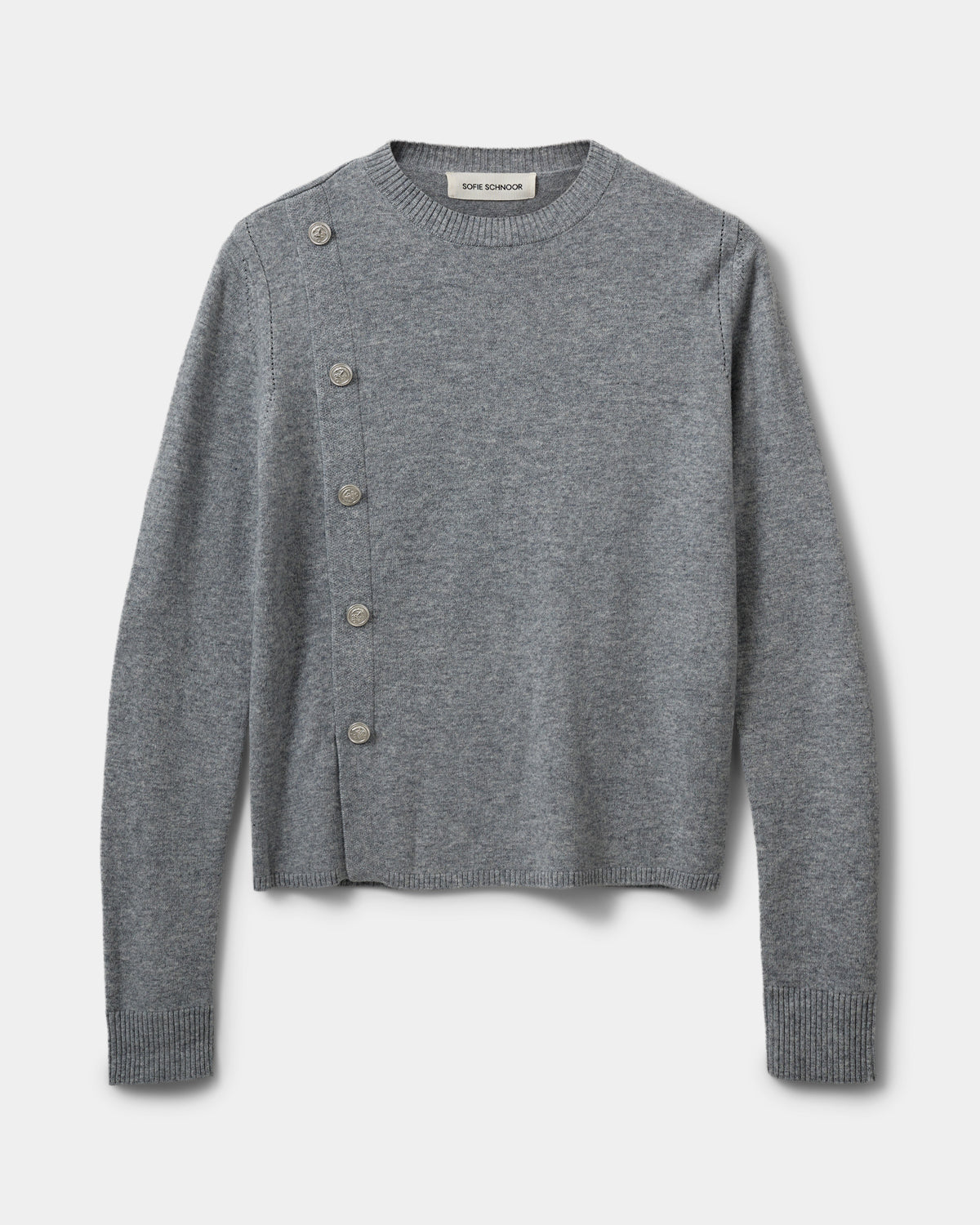 Sofie Schnoor WOMEN SAISW STRIK Strik 8000 Grey Melange