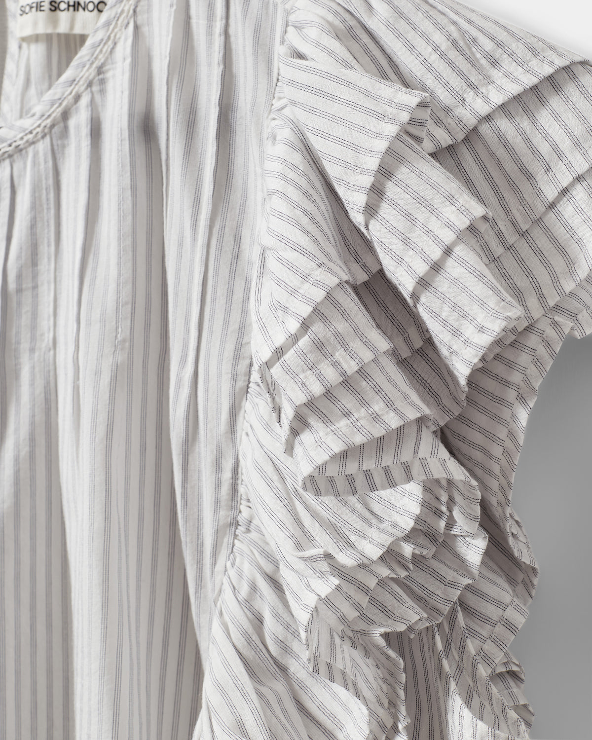 Sofie Schnoor WOMEN SAMARASW TOP Top 0144 Off White - Navy