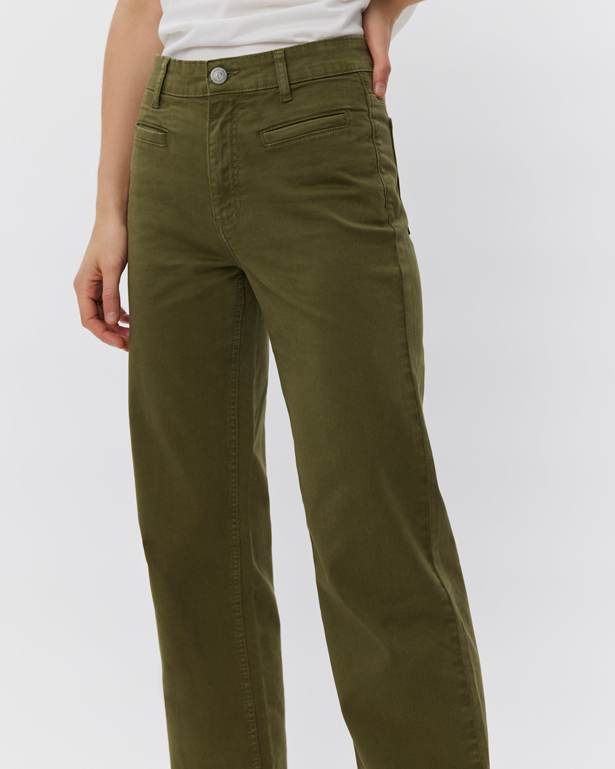 Sofie Schnoor WOMEN SANTIAGOSW JEANS Jeans 9003 Khaki Army