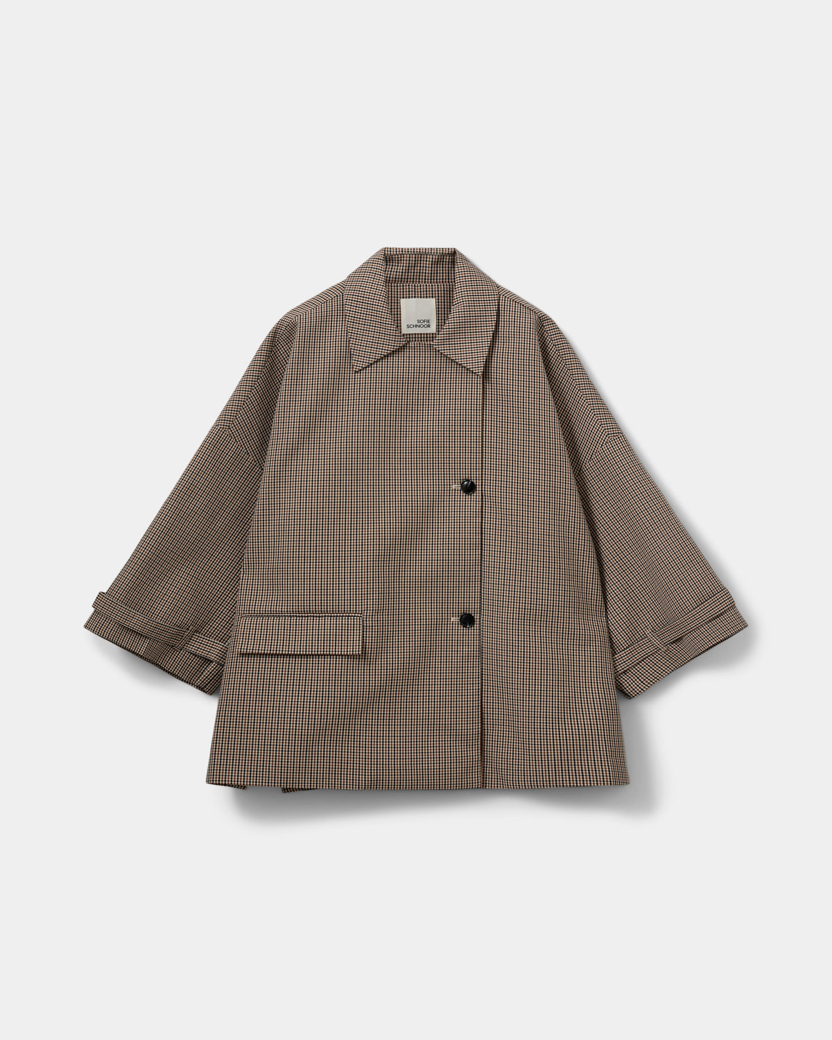 SELINASW OVERSIZE CHECK JACKET Jakke - 9064 Check | Sofie Schnoor