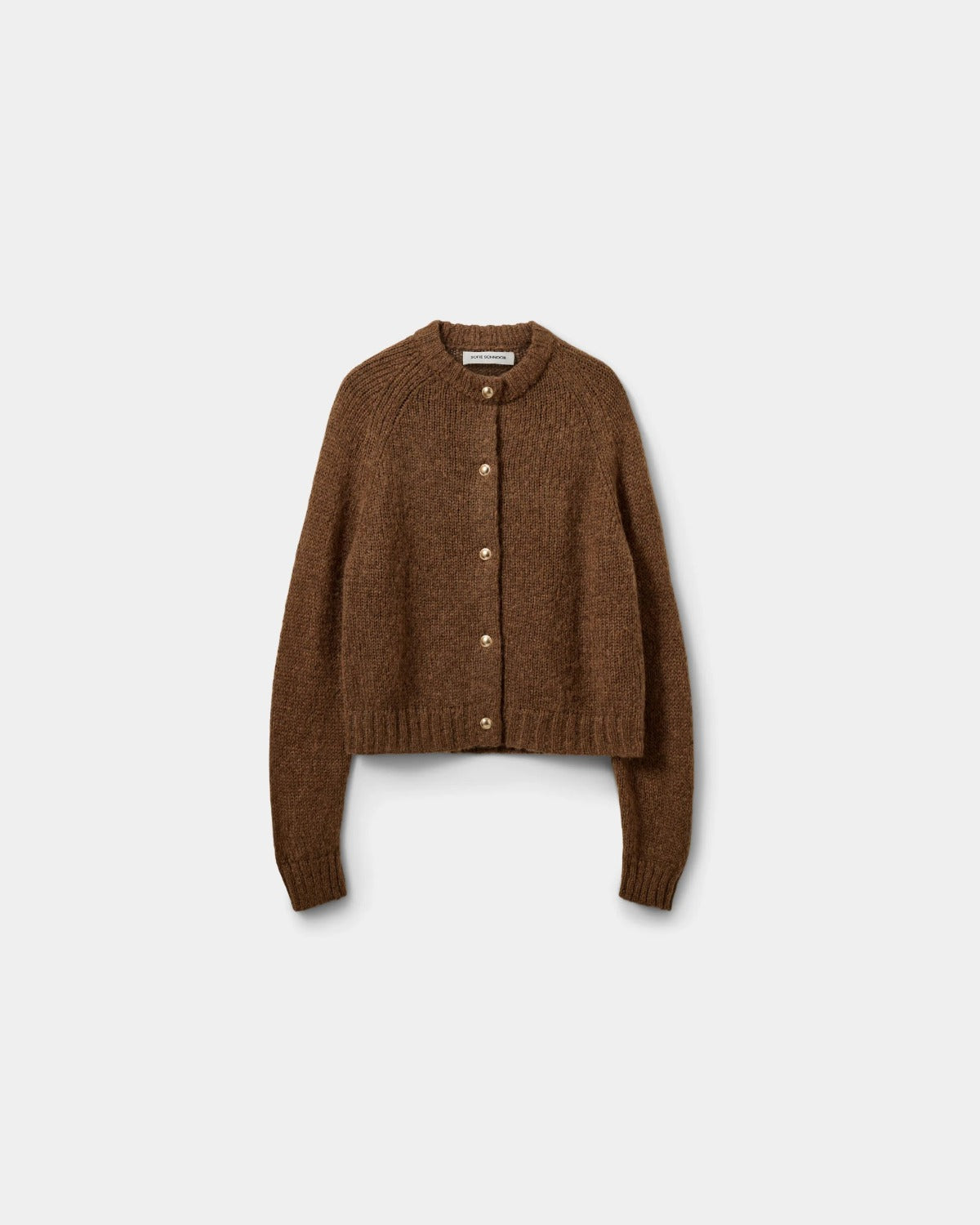 Sofie Schnoor WOMEN SELMASW STRIK CARDIGAN Cardigan 7164 Maple Brown