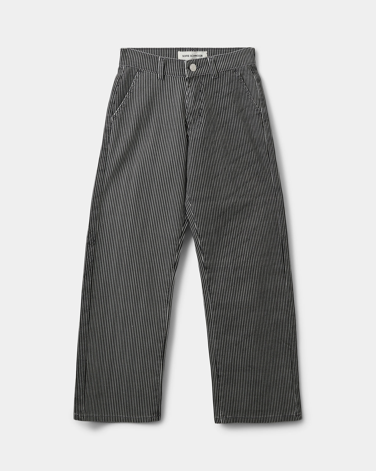 Sofie Schnoor YOUNG SIENNASY JEANS Jeans 1017 Black striped