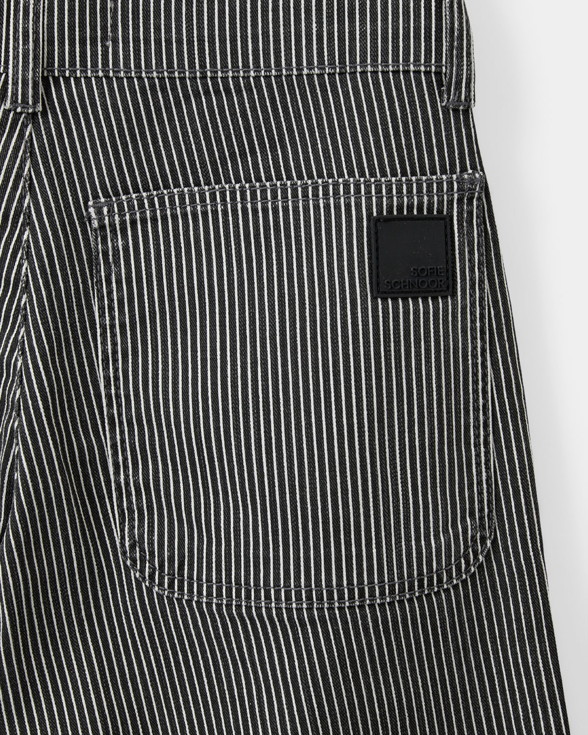 Sofie Schnoor YOUNG SIENNASY JEANS Jeans 1017 Black striped