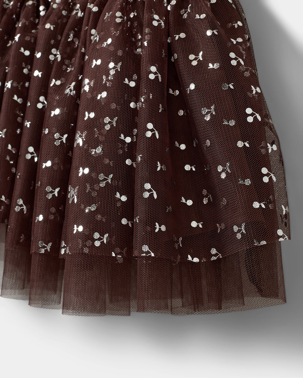 Sofie Schnoor KIDS SIGGYSK MESH SKIRT Skirt 7052 Brown