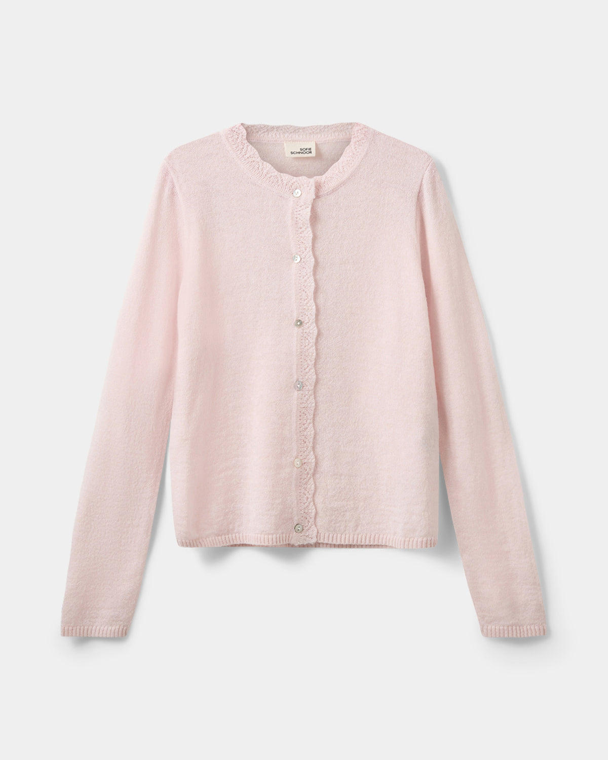 Sofie Schnoor YOUNG SKYLARSY CARDIGAN Cardigan 4108 Coral Pink