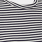 SNOS433-T-shirt long-sleeve-Navy Striped