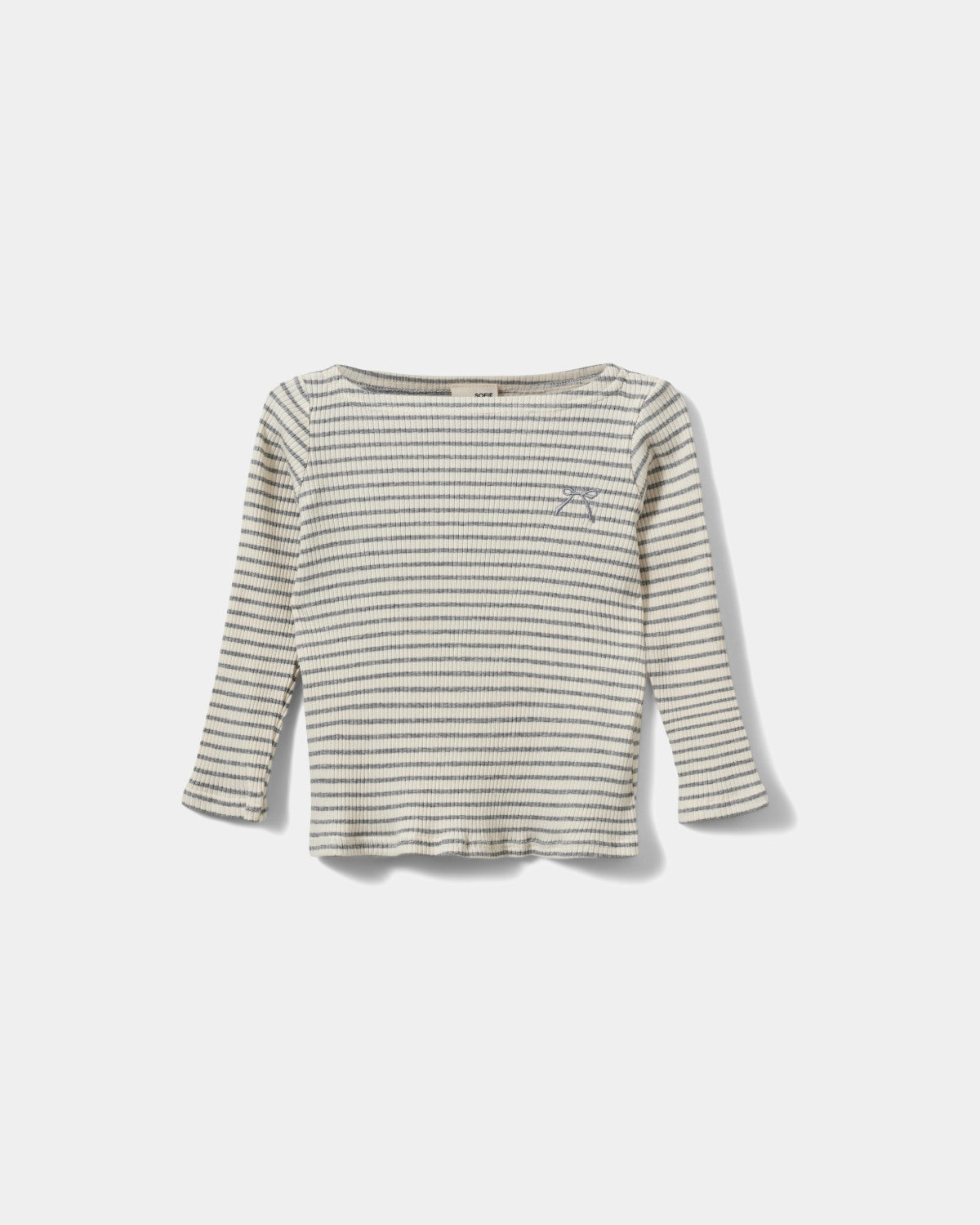 Sofie Schnoor KIDS STEPHIEKB T-SHIRT T-shirt lang ærmet 8048 Grey Striped