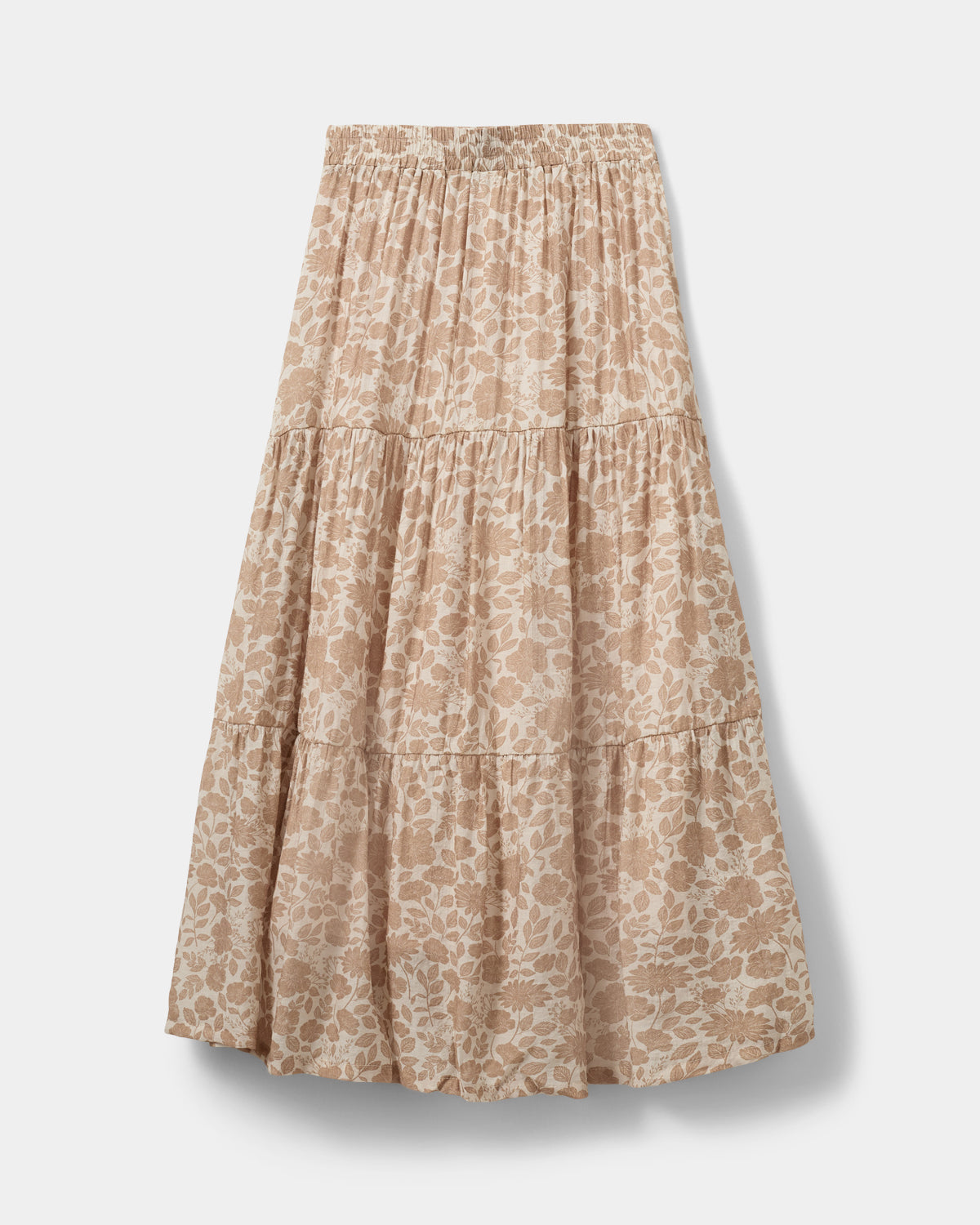 Sofie Schnoor YOUNG Skirt Skirt 9135AOP Flower soft brown